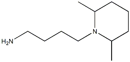 4-(2,6-dimethylpiperidin-1-yl)butan-1-amine Structure