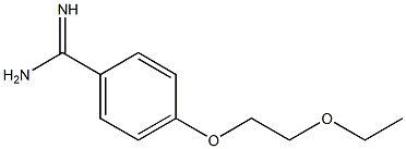 4-(2-ethoxyethoxy)benzene-1-carboximidamide 구조식 이미지