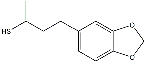 4-(2H-1,3-benzodioxol-5-yl)butane-2-thiol 구조식 이미지