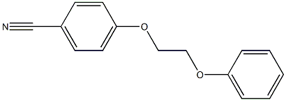 4-(2-phenoxyethoxy)benzonitrile 구조식 이미지