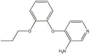 4-(2-propoxyphenoxy)pyridin-3-amine Structure