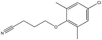 4-(4-chloro-2,6-dimethylphenoxy)butanenitrile 구조식 이미지