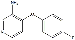 4-(4-fluorophenoxy)pyridin-3-amine Structure