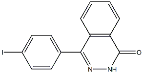 4-(4-iodophenyl)-1,2-dihydrophthalazin-1-one Structure