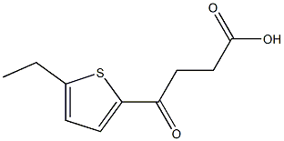 4-(5-ethylthien-2-yl)-4-oxobutanoic acid Structure