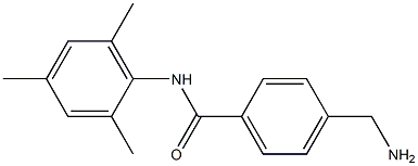 4-(aminomethyl)-N-(2,4,6-trimethylphenyl)benzamide 구조식 이미지