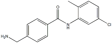 4-(aminomethyl)-N-(5-chloro-2-methylphenyl)benzamide 구조식 이미지