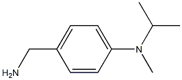 4-(aminomethyl)-N-methyl-N-(propan-2-yl)aniline Structure