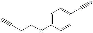 4-(but-3-ynyloxy)benzonitrile 구조식 이미지