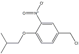 4-(chloromethyl)-1-(2-methylpropoxy)-2-nitrobenzene Structure