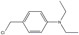 4-(chloromethyl)-N,N-diethylaniline Structure