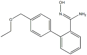 4'-(ethoxymethyl)-N'-hydroxy-1,1'-biphenyl-2-carboximidamide Structure