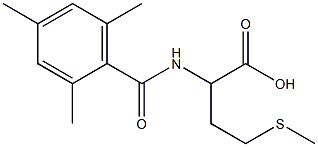 4-(methylsulfanyl)-2-[(2,4,6-trimethylphenyl)formamido]butanoic acid Structure