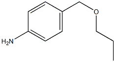 4-(propoxymethyl)aniline 구조식 이미지