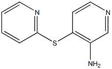 4-(pyridin-2-ylsulfanyl)pyridin-3-amine Structure