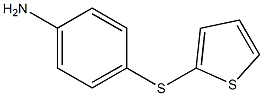 4-(thiophen-2-ylsulfanyl)aniline 구조식 이미지