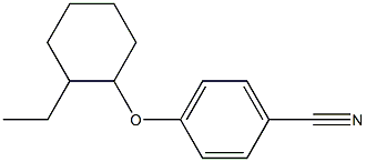 4-[(2-ethylcyclohexyl)oxy]benzonitrile Structure
