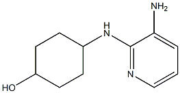 4-[(3-aminopyridin-2-yl)amino]cyclohexan-1-ol 구조식 이미지