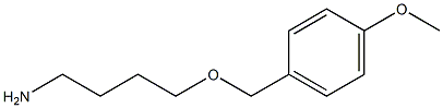 4-[(4-methoxyphenyl)methoxy]butan-1-amine Structure