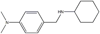 4-[(cyclohexylamino)methyl]-N,N-dimethylaniline Structure