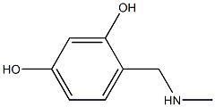 4-[(methylamino)methyl]benzene-1,3-diol Structure