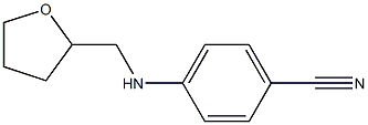 4-[(oxolan-2-ylmethyl)amino]benzonitrile 구조식 이미지