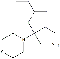 4-[3-(aminomethyl)-5-methylheptan-3-yl]thiomorpholine Structure