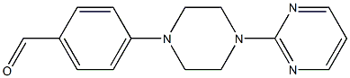 4-[4-(pyrimidin-2-yl)piperazin-1-yl]benzaldehyde Structure