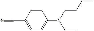 4-[butyl(ethyl)amino]benzonitrile Structure