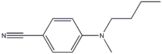 4-[butyl(methyl)amino]benzonitrile Structure