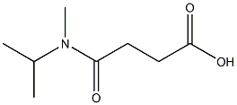 4-[isopropyl(methyl)amino]-4-oxobutanoic acid 구조식 이미지