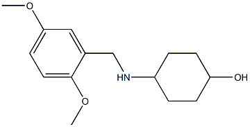 4-{[(2,5-dimethoxyphenyl)methyl]amino}cyclohexan-1-ol Structure