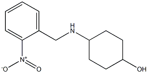 4-{[(2-nitrophenyl)methyl]amino}cyclohexan-1-ol Structure