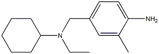 4-{[cyclohexyl(ethyl)amino]methyl}-2-methylaniline 구조식 이미지