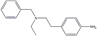 4-{2-[benzyl(ethyl)amino]ethyl}aniline Structure