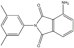 4-amino-2-(3,5-dimethylphenyl)-2,3-dihydro-1H-isoindole-1,3-dione 구조식 이미지