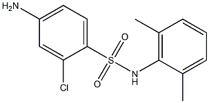 4-amino-2-chloro-N-(2,6-dimethylphenyl)benzene-1-sulfonamide Structure