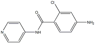 4-amino-2-chloro-N-pyridin-4-ylbenzamide Structure