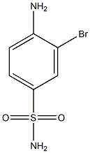 4-amino-3-bromobenzene-1-sulfonamide 구조식 이미지