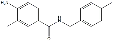 4-amino-3-methyl-N-(4-methylbenzyl)benzamide Structure