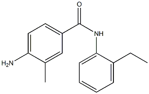 4-amino-N-(2-ethylphenyl)-3-methylbenzamide Structure