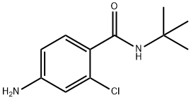 4-amino-N-(tert-butyl)-2-chlorobenzamide Structure