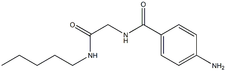 4-amino-N-[2-oxo-2-(pentylamino)ethyl]benzamide Structure