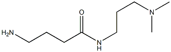 4-amino-N-[3-(dimethylamino)propyl]butanamide Structure