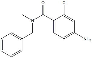 4-amino-N-benzyl-2-chloro-N-methylbenzamide Structure