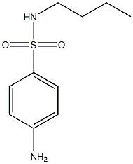4-amino-N-butylbenzene-1-sulfonamide 구조식 이미지