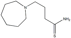 4-azepan-1-ylbutanethioamide 구조식 이미지