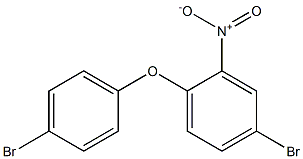 4-bromo-1-(4-bromophenoxy)-2-nitrobenzene 구조식 이미지