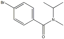 4-bromo-N-isopropyl-N-methylbenzamide Structure