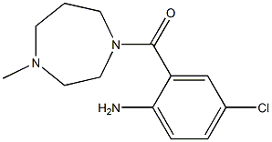 4-chloro-2-[(4-methyl-1,4-diazepan-1-yl)carbonyl]aniline Structure